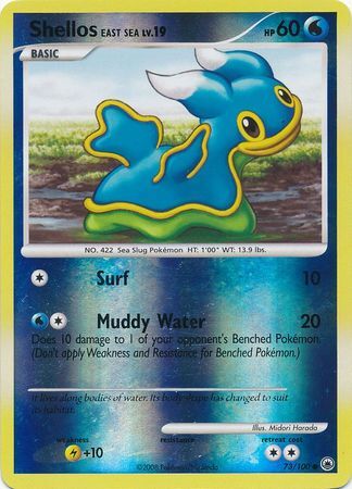 Shellos East Sea - 73/100 - Reverse Holo - EN